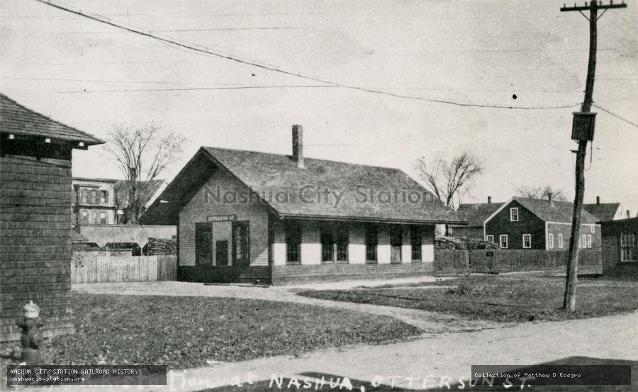 Railroad Station at Nashua, Otterson Street